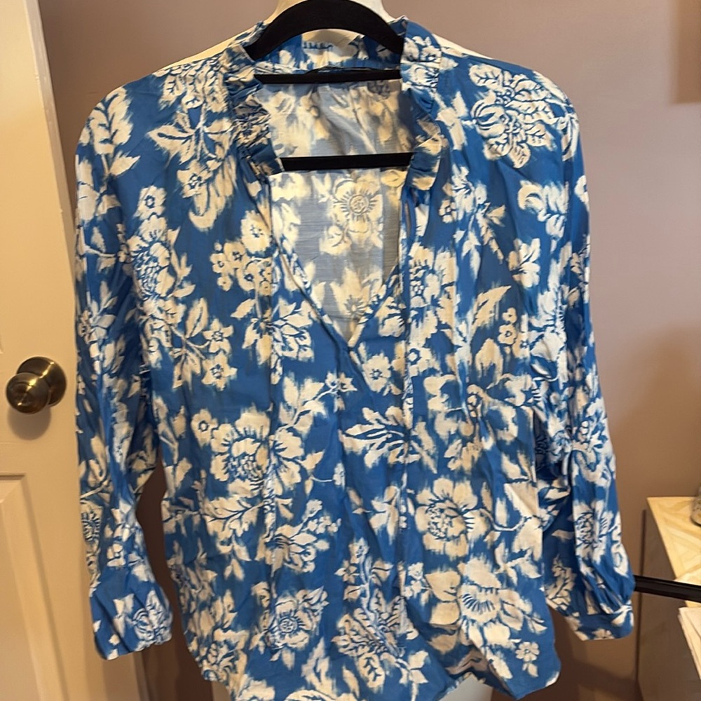 Zara peasant top